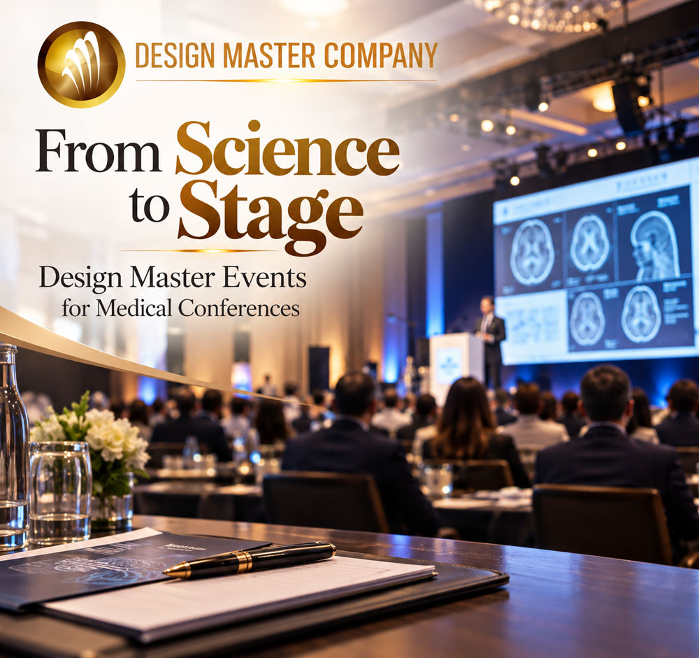 Design Master Events for Medical Conferences