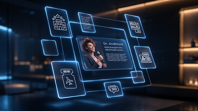 Speaker Portal All-In-One conference management service