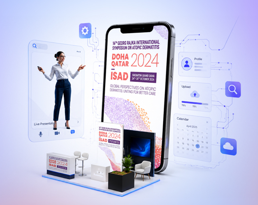 Professional webinar and virtual booth event technology